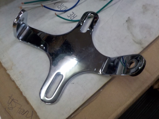 CHOPPER PANHEAD KNUCKLEHEAD "NEW" HEADLIGHT BRACKET DUAL LIGHTS #56492-1